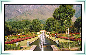 Shalimar Bagh in Kashmir